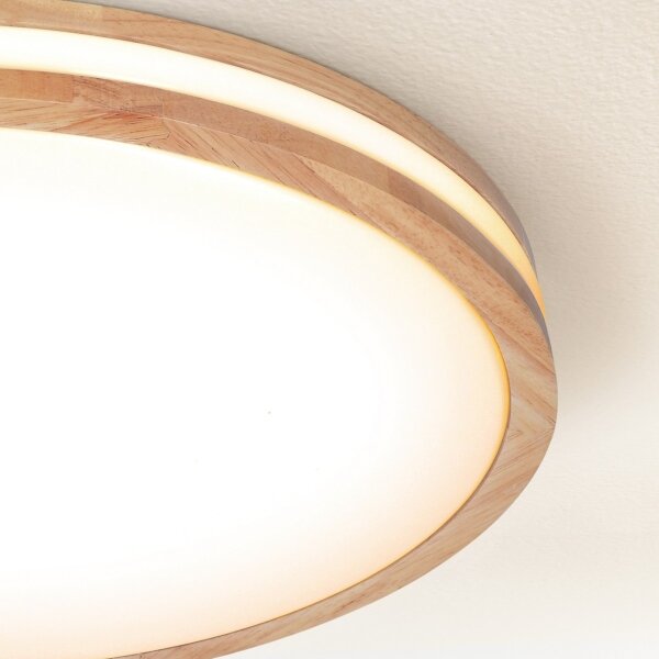 Brilagi - LED Stmívat. svítidlo MOLINA LED/60W/230V 3000-6500K dub pr. 58 cm +DO