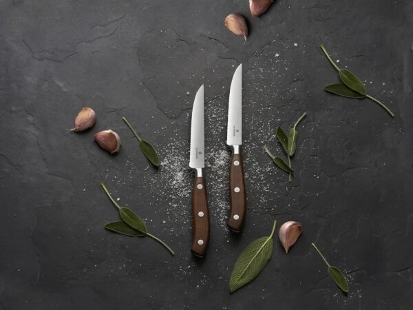 Victorinox - Sada steakových nožů GRAND MAITRE 12 cm 2 ks javor