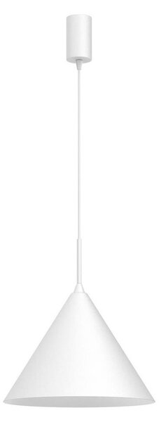 Lustr na lanku CAPITAL 1xGX53/15W/230V pr. 32 cm bílá