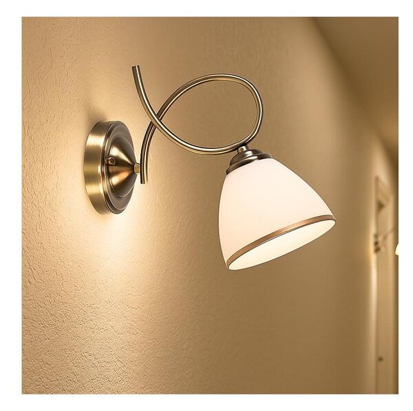 Brilagi - Nástěnná lampa FRED 1xE27/60W/230V bronzová