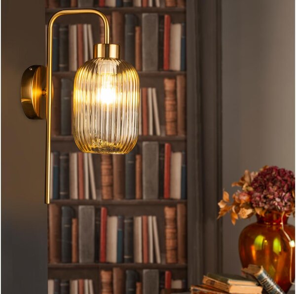 ONLI - Nástěnná lampa DOROTY 1xE27/15W/230V mosaz