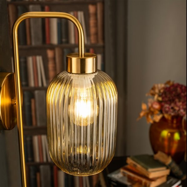 ONLI - Nástěnná lampa DOROTY 1xE27/15W/230V mosaz