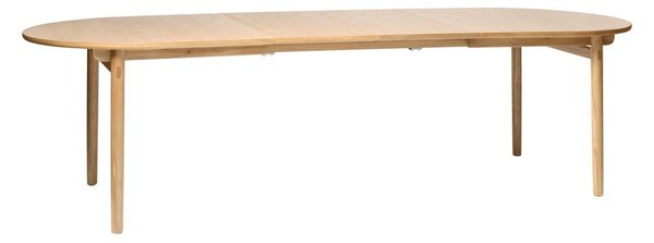 Rozkládací jídelní stůl v dekoru dubu 100x190 cm Carno – Unique Furniture