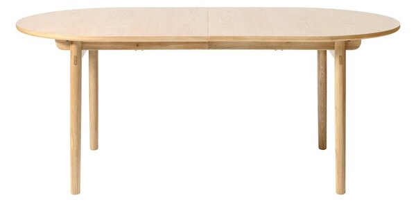 Rozkládací jídelní stůl v dekoru dubu 100x190 cm Carno – Unique Furniture