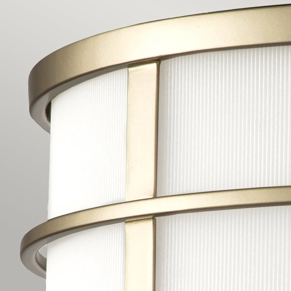 Feiss FE-FUSION-F-PNBR - Stropní svítidlo FUSION 3xE27/40W/230V pr. 34,3cm zlatá