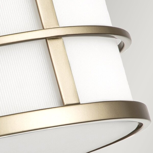 Feiss FE-FUSION-F-PNBR - Stropní svítidlo FUSION 3xE27/40W/230V pr. 34,3cm zlatá