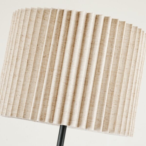 Brilagi - Stojací lampa NORDIC WAVE 1xE27/15W/230V len/černá