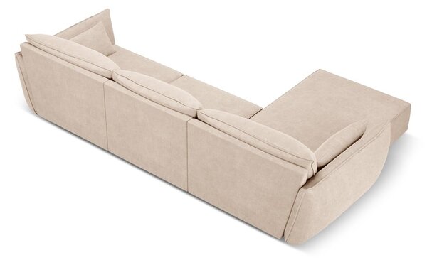 Béžová rohová pohovka (levý roh) Vanda – Mazzini Sofas