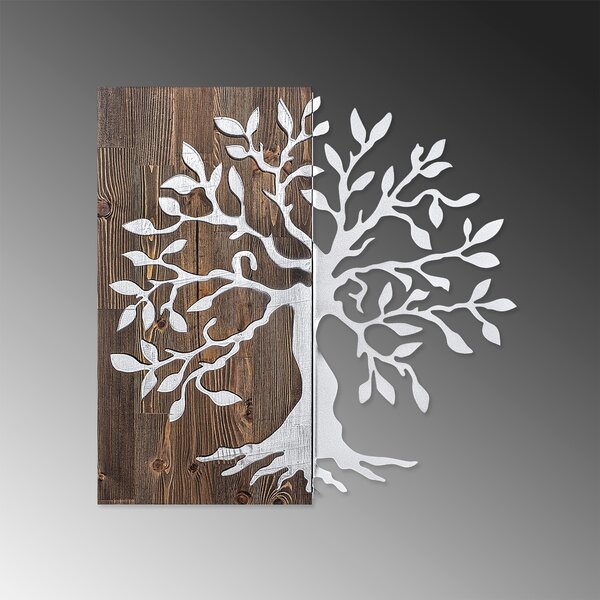 ASIR Nástěnná dřevěná dekorace TREE OF LIFE