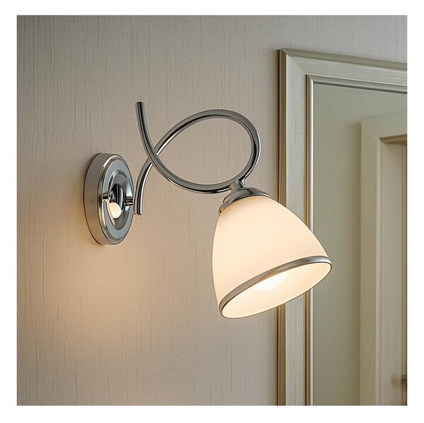 Brilagi - Nástěnná lampa FRED 1xE27/60W/230V lesklý chrom