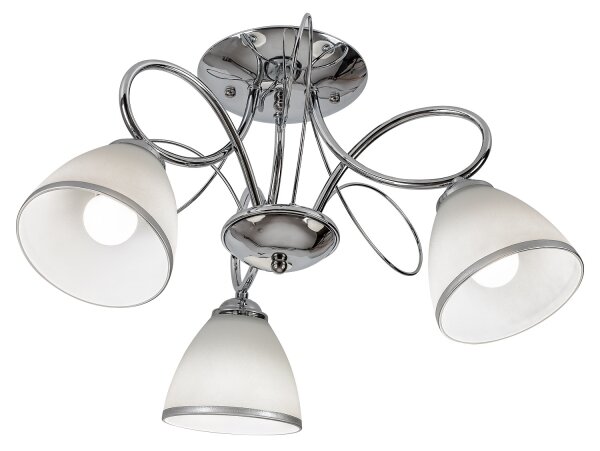 Brilagi - Přisazený lustr FRED 3xE27/60W/230V pr. 59 cm lesklý chrom