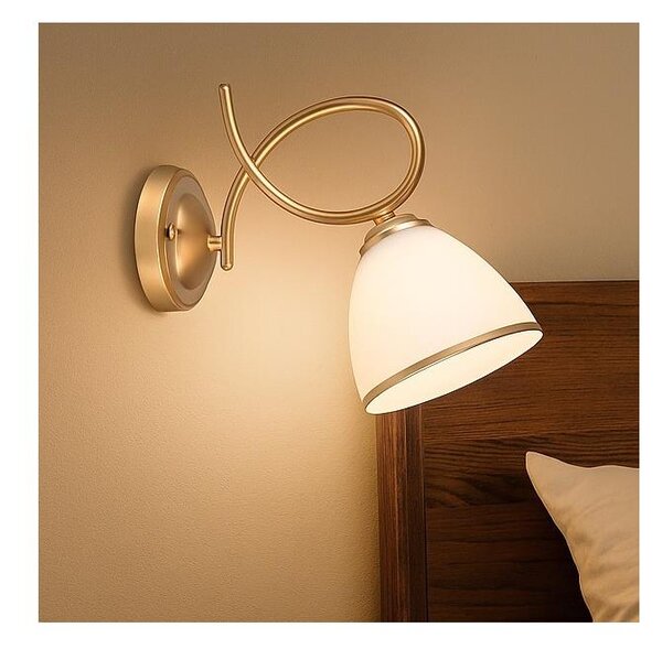 Brilagi - Nástěnná lampa FRED 1xE27/60W/230V zlatá