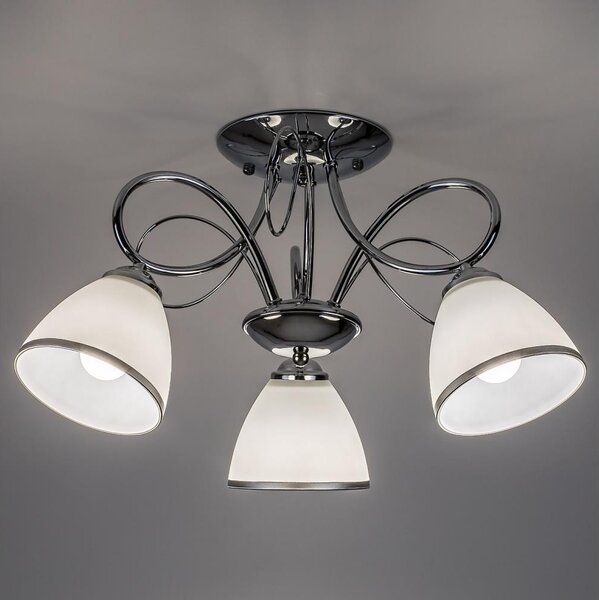 Brilagi - Přisazený lustr FRED 3xE27/60W/230V pr. 59 cm lesklý chrom