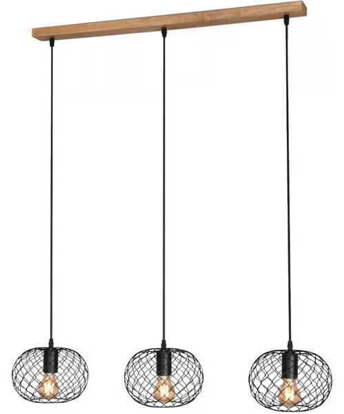 Brilo 4037-035 - Lustr na lanku WINKI 3xE27/40W/230V