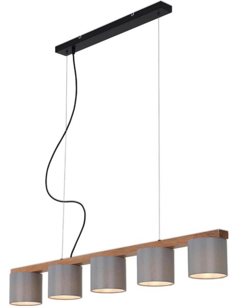 Briloner 4075-054 - Lustr na lanku RHON 5xE14/25W/230V