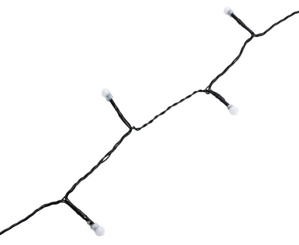 Aigostar - LED Ven. dekorační řetěz 100xLED/3,6W/230V/8 funkcí 10m IP44 tep bílá