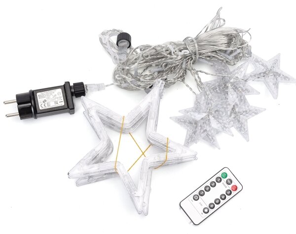 Aigostar - LED Ven. ván. řetěz 120xLED/6W/230V/8 funkcí 3x0,6m IP44 tep bílá+DO