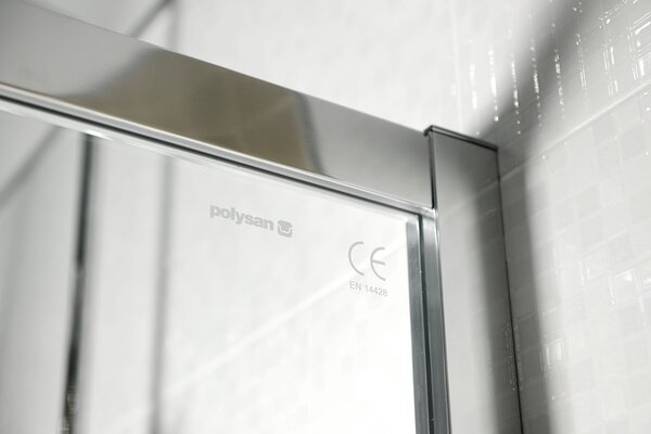 Polysan Polysan, Lucis Line obdélníková sprchová zástěna 1000x800mm L/P varianta, DL1015DL3315
