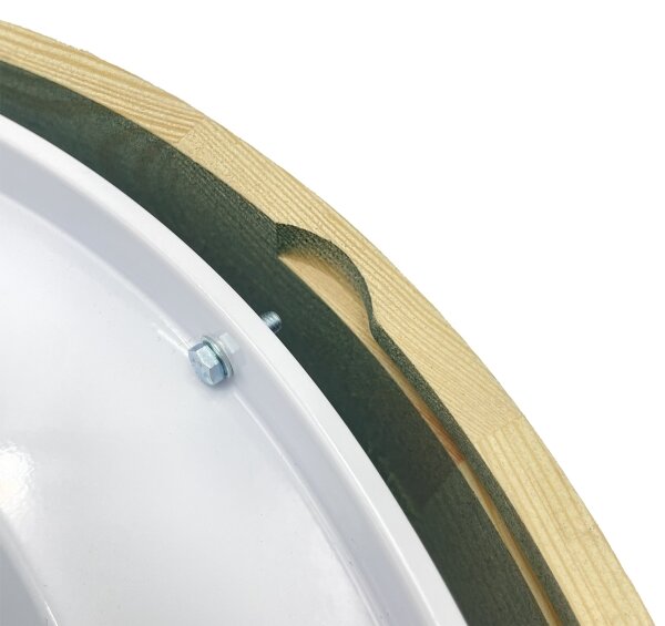 Brilagi - Stropní svítidlo PINO 1xE27/15W/230V borovice/zelená pr. 27,5 cm
