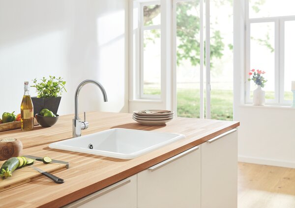 GROHE Concetto - Páková dřezová baterie, DN 15, Chrom 32661003