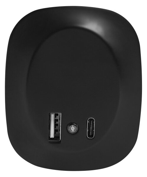 Osram- LED Noční svítidlo do zásuvky se senzorem a USB LUNETTA LED/12,5W/230V