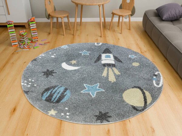 Koberec Lima C276 Rocket Space Grey šedý / krémový kuh