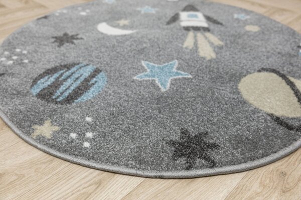 Koberec Lima C276 Rocket Space Grey šedý / krémový kuh