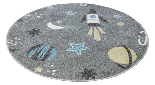 Koberec Lima C276 Rocket Space Grey šedý / krémový kuh