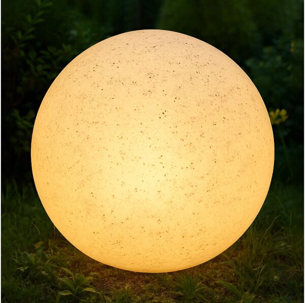 Venkovní dekorační svítidlo LUMISTONE 1xE27/15W/230V IP65 pr. 38 cm