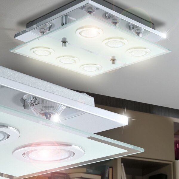 EGLO 13551 - LED stropní svítidlo CABO 6xGU10/3W/230V
