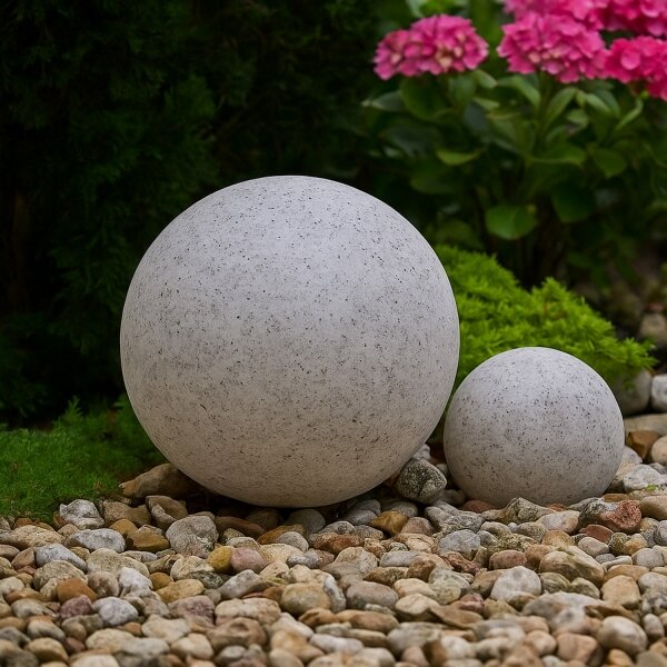 Venkovní dekorační svítidlo LUMISTONE 1xE27/15W/230V IP65 pr. 38 cm