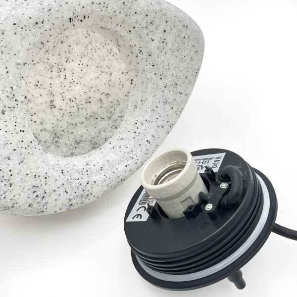 Venkovní dekorační svítidlo LUMISTONE 1xE27/15W/230V IP65 pr. 26,5 cm