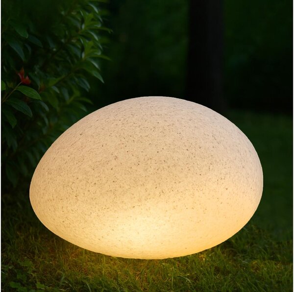 Venkovní dekorační svítidlo LUMISTONE 1xE27/15W/230V IP65 pr. 38 cm