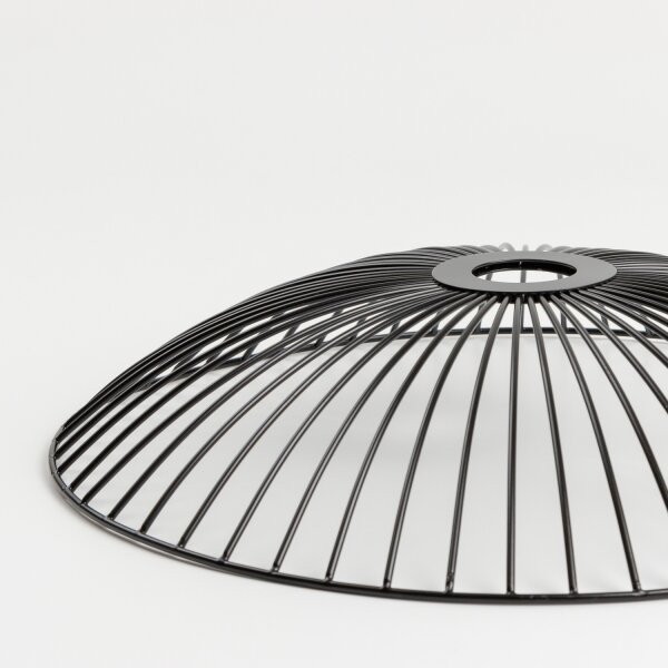 Brilagi - LED Přisazený lustr CERIA WIRE 1xE27/40W/230V pr. 38 cm černá/dub