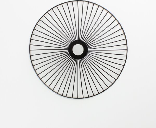 Brilagi - LED Přisazený lustr CERIA WIRE 1xE27/40W/230V pr. 26 cm černá/dub