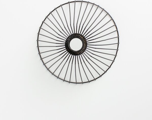 Brilagi - LED Přisazený lustr CERIA WIRE 1xE27/40W/230V pr. 30 cm černá/dub