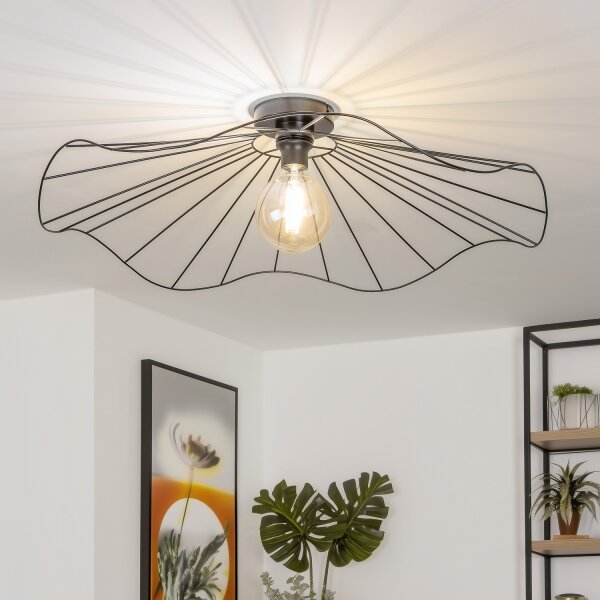 Univerzální stínidlo CURITIBA pr. 80 cm černá
