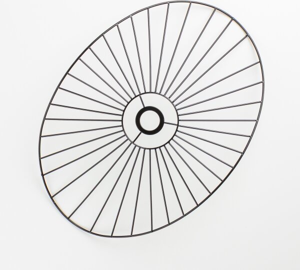 Brilagi - LED Přisazený lustr CERIA WIRE 1xE27/40W/230V 40x56 cm černá