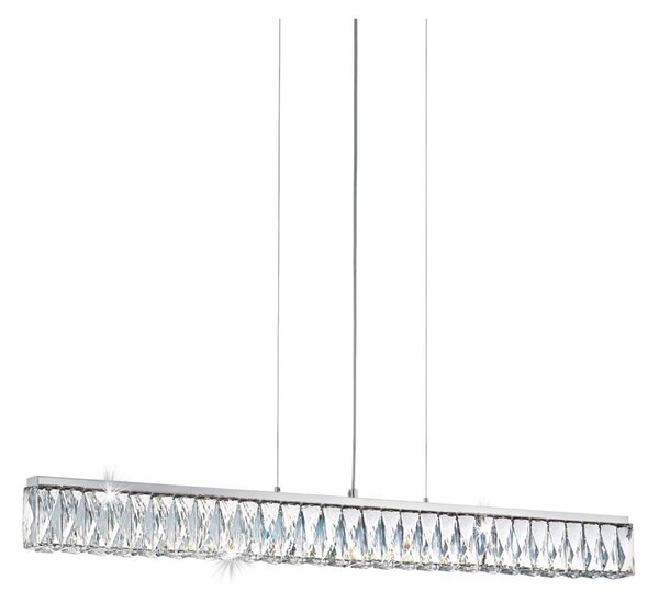 Eglo 95543 - Křišťálový lustr stmívatelný TELLUGIO-S LED/36W/230V 2700-6500K