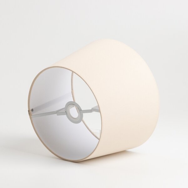 Brilagi - LED Stojací lampa CERIA 1xE27/40W/230V pr. 30 cm béžová/černá