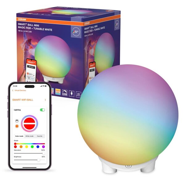 Osram - LED RGBW Stmívatelná stolní lampa SMART+ MAGIC LED/2,5W/5V Wi-Fi