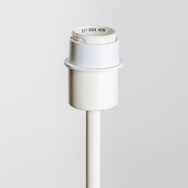 Brilagi - LED Stojací lampa CERIA 1xE27/40W/230V pr. 25 cm bílá