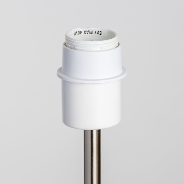 Brilagi - LED Stojací lampa CERIA 1xE27/40W/230V pr. 45 cm černá/matný chrom