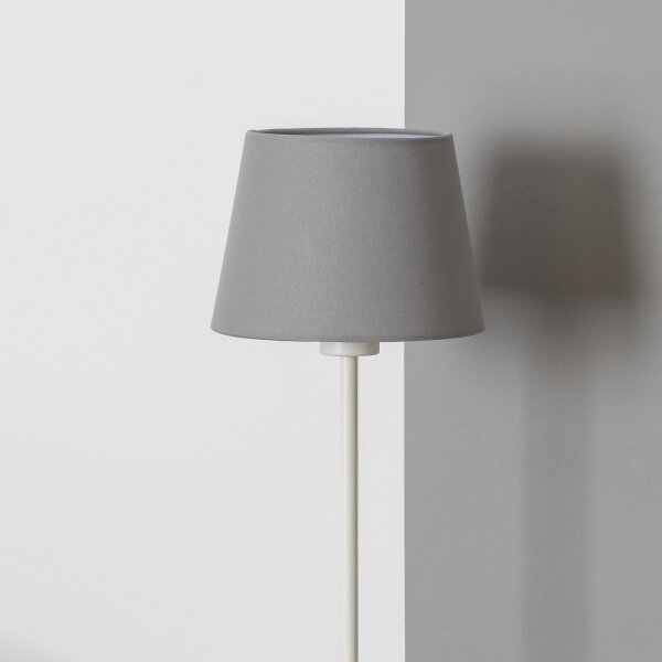 Brilagi - LED Stojací lampa CERIA 1xE27/40W/230V pr. 20,5 cm šedá/bílá