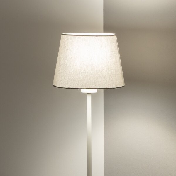 Brilagi - LED Stojací lampa CERIA 1xE27/40W/230V pr. 20,5 cm šedá/bílá