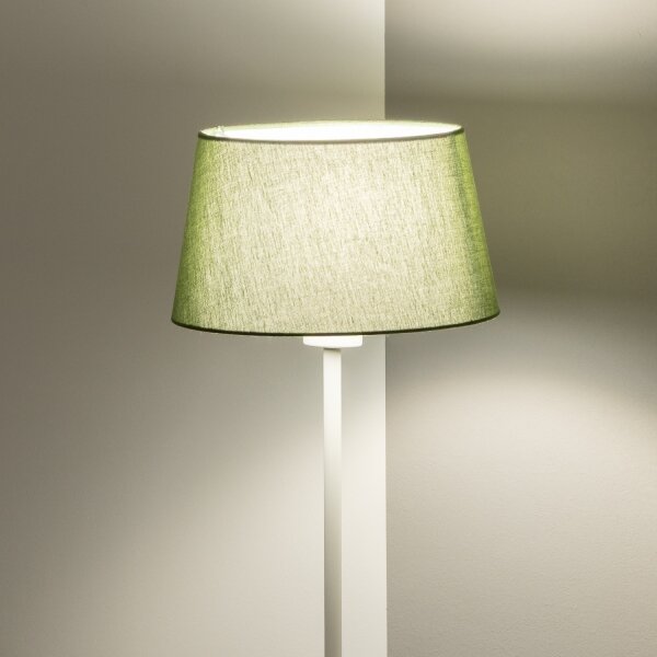 Brilagi - LED Stojací lampa CERIA 1xE27/40W/230V pr. 25 cm zelená/bílá