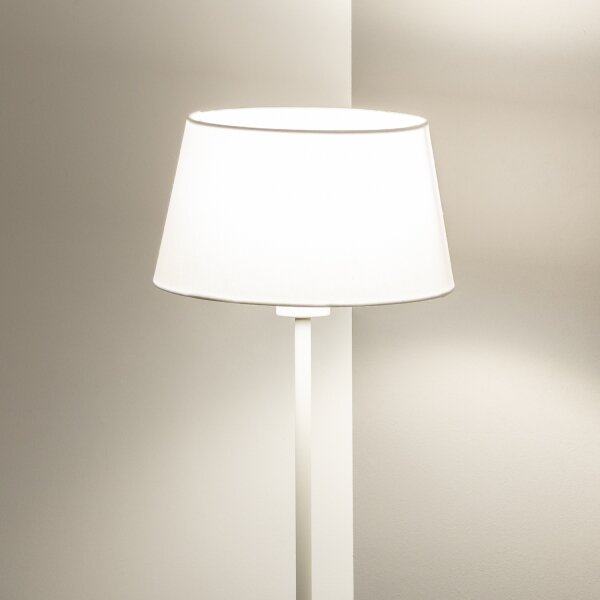 Brilagi - LED Stojací lampa CERIA 1xE27/40W/230V pr. 25 cm bílá