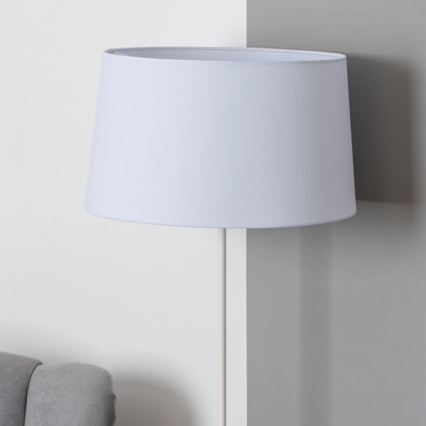 Brilagi - LED Stojací lampa CERIA 1xE27/40W/230V pr. 45 cm bílá