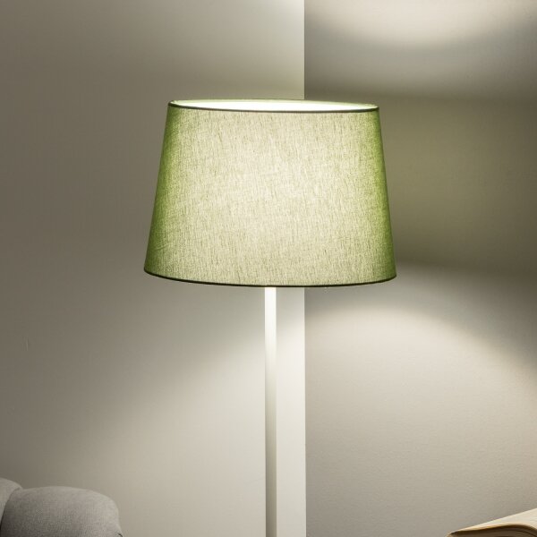Brilagi - LED Stojací lampa CERIA 1xE27/40W/230V pr. 30 cm zelená/bílá