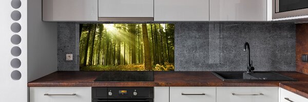 Dekorační panel sklo Sosnový les pksh-10017097